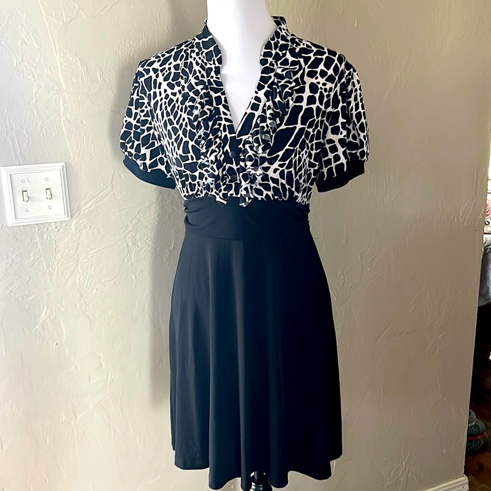 EN FOCUS ZEBRA PRINT DRESS……….236